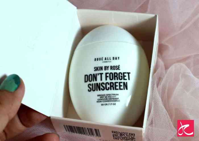 Cek Ingredients Rose All Day Don't Forget Sunscreen SPF 50 PA++++