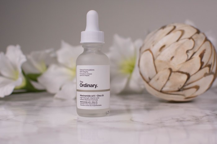 Cek Ingredients The Ordinary 10% Niacinamide + 1% Zinc