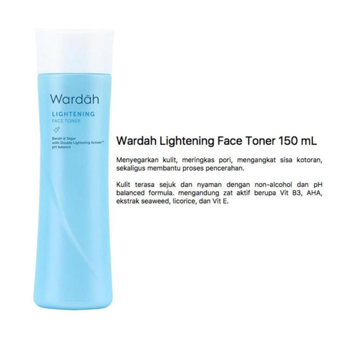 wardah skincare baru series lightening formula murah review