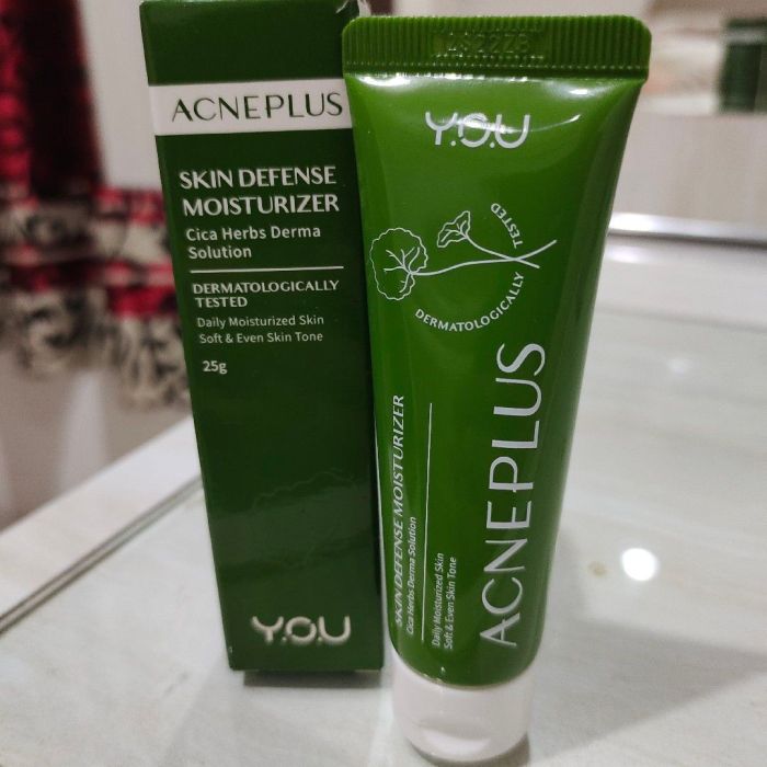 Cek Ingredients YOU Acneplus Skin Defense Moisturizer Cream terbaru