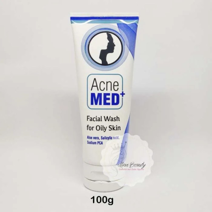 Cek Ingredients AcneMed Facial Wash For Oily Skin terbaru