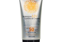 3w clinic sunblock cream uv intensive pa spf review soft could type