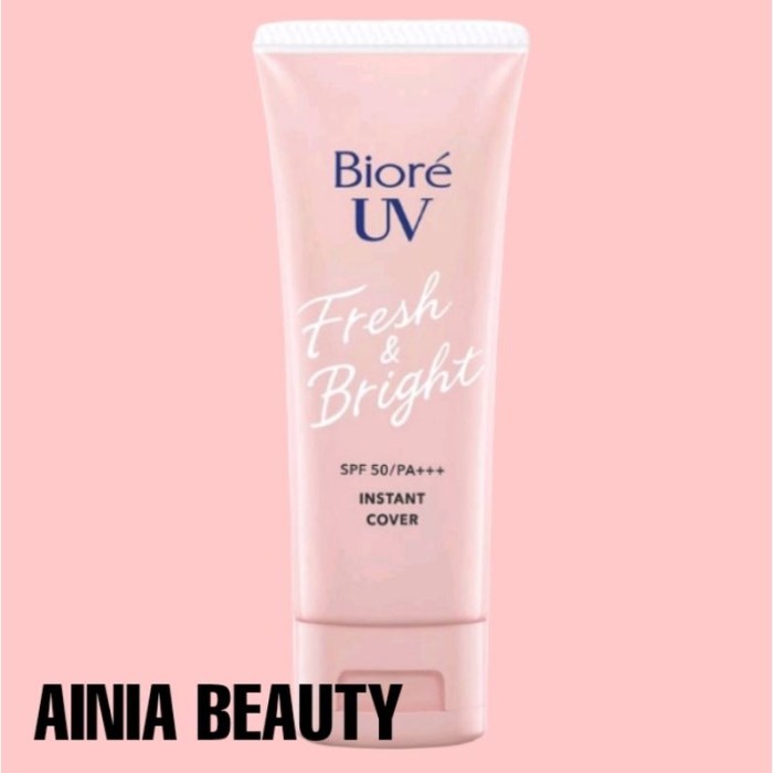 Cek Ingredients Biore UV Fresh& Bright Instan Cover