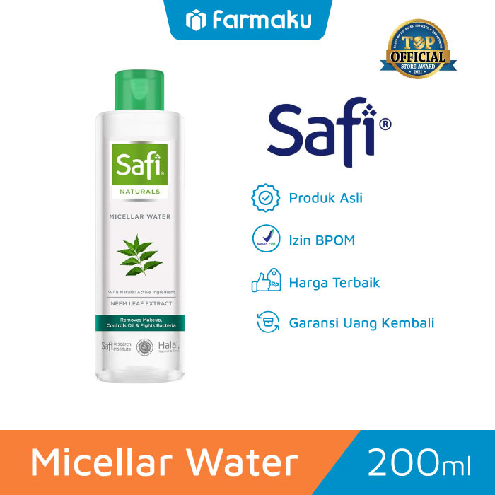 Penjelasan Ingredients Safi Micellar Water Neem terbaru