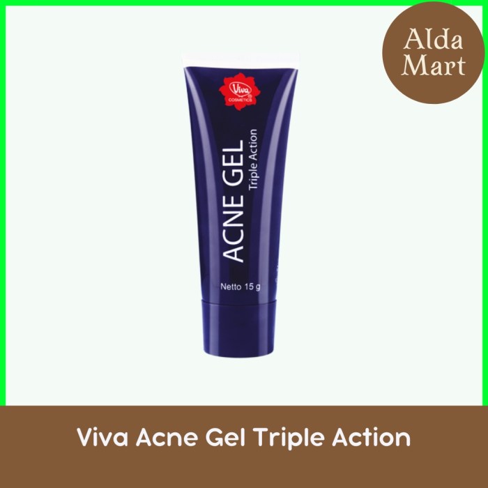 Cek Ingredients Viva Cosmetics Acne Gel Triple Action