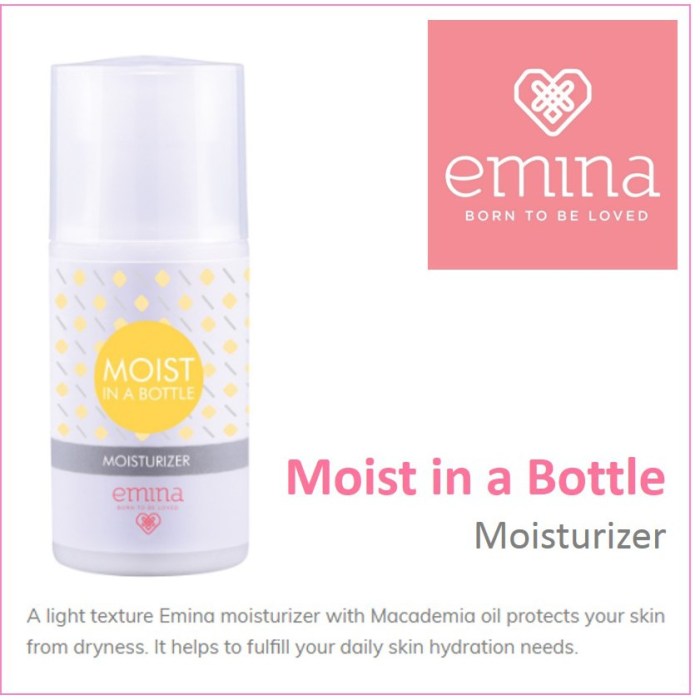 emina moist moisturizer