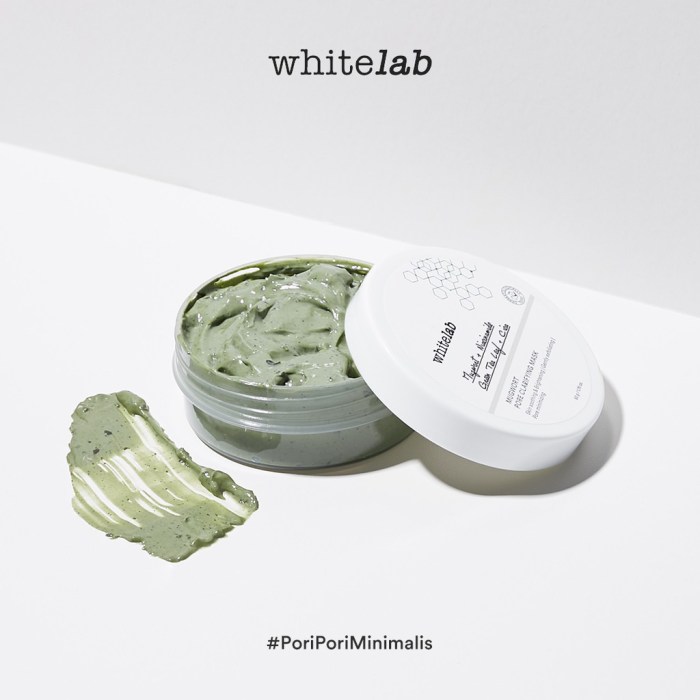 Cek Ingredients Whitelab Mugwort Clarifying Pore Mask terbaru