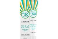 Cek Ingredients Azarine Tone Up Mineral Sunscreen Serum SPF 50 PA++++