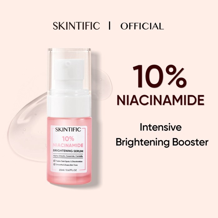 niacinamide serums correct dull complexion