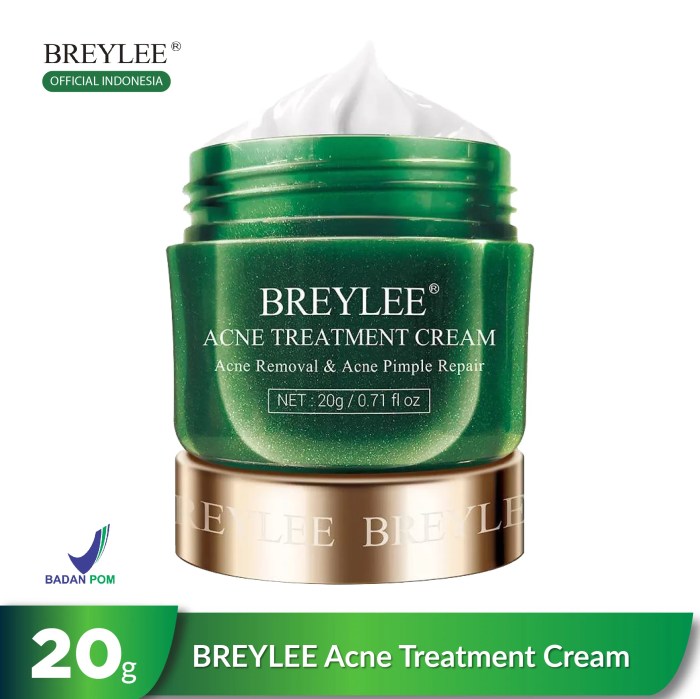 Cek Ingredients Breylee Acne Treatment Cream