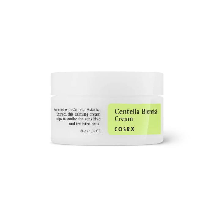 Cek Ingredients Cosrx Centella Blemish Cream terbaru
