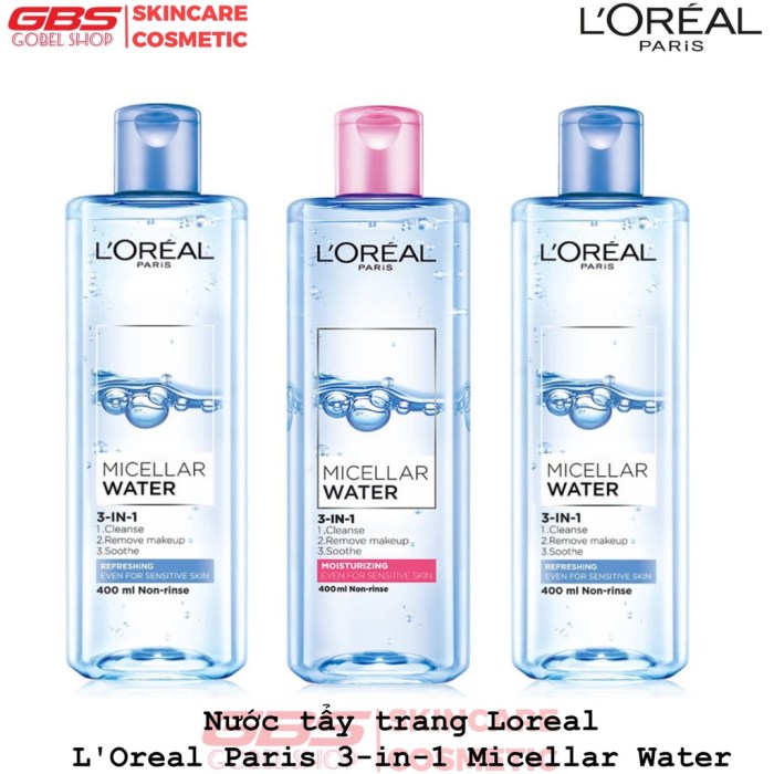 micellar oily skin cleansing oreal oréal