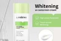 Cek Ingredients Lanbena Whitening UV Sunscreen Cream Green