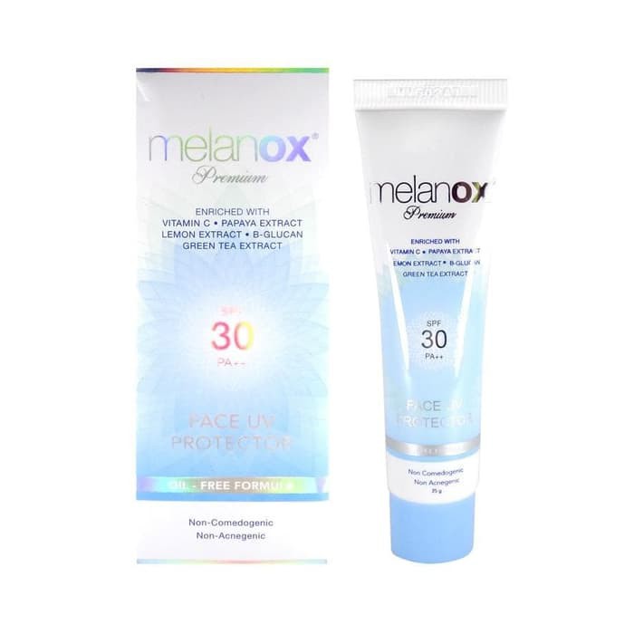 Cek Ingredients Melanox Face UV Protector SPF 30 PA++