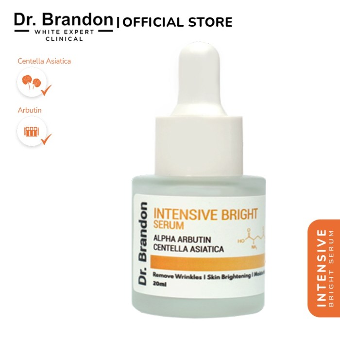 Cek Ingredients Dr. Brandon Intensive Bright Water Cream