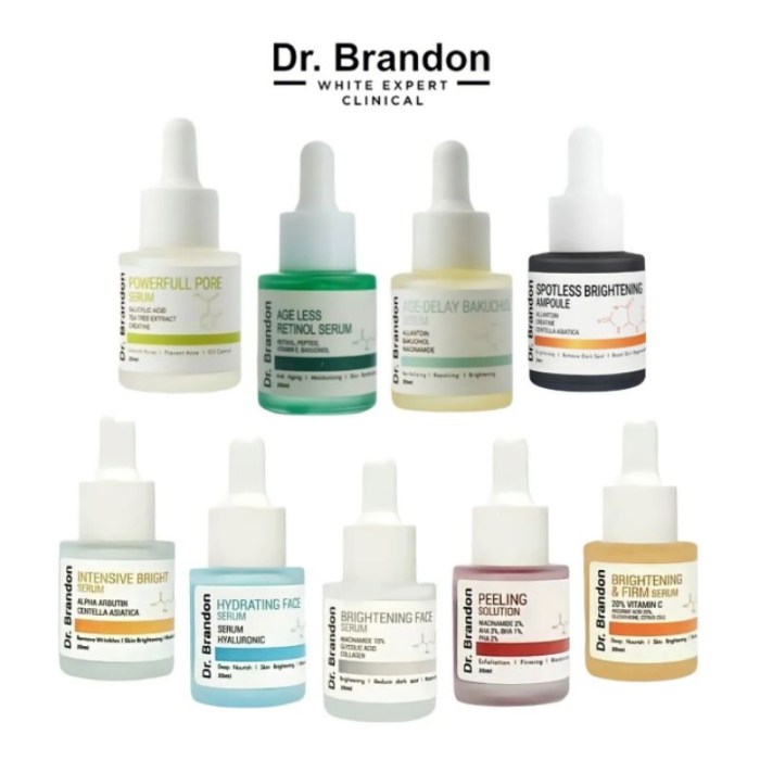 Cek Ingredients Dr. Brandon Peeling Serum