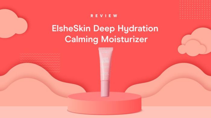 Cek Ingredients ElsheSkin Deep Hydrating Calming Moisturizer terbaru