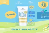 Cek Ingredients Emina Sun Battle SPF 45 PA +++