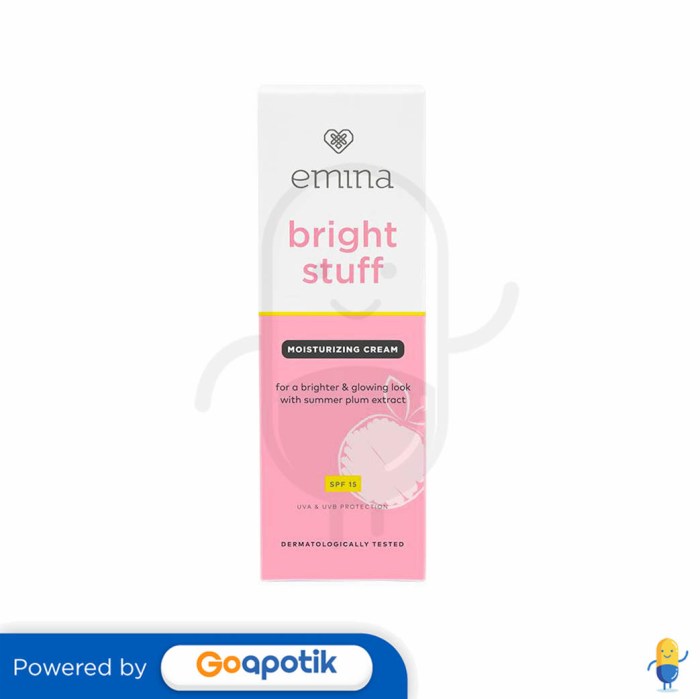 Review dan Ingredients Emina Bright Stuff Moisturizing Cream terbaru