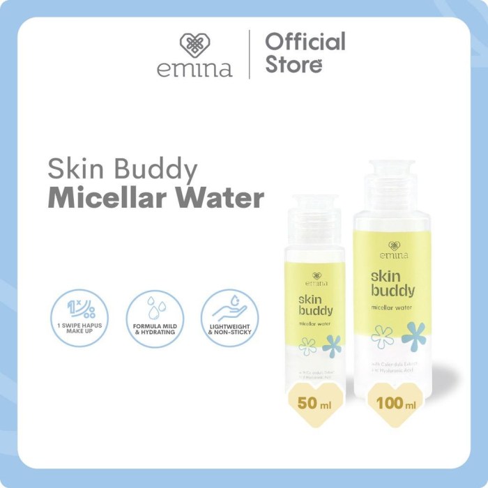 Mengulas Ingredients Emina Skin Buddy Micellar Water terbaru