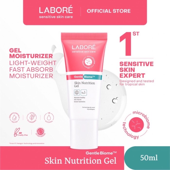 Cek Ingredients Labore Gentle Biome Skin Nutrition Gel