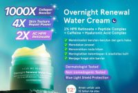 Cek Ingredients Dear Me Beauty Overnight Renewal Water