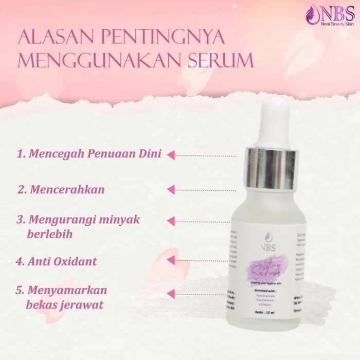 Cek Ingredients NBS Skincare Lifting Serum terbaru