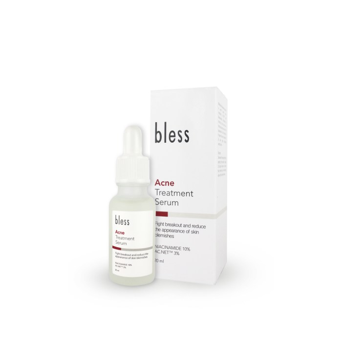 Cek Ingredients Bless Acne Treatment Serum terbaru