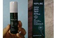 Cek Ingredients N'Pure Cica Dark Spot Natural spot eraser