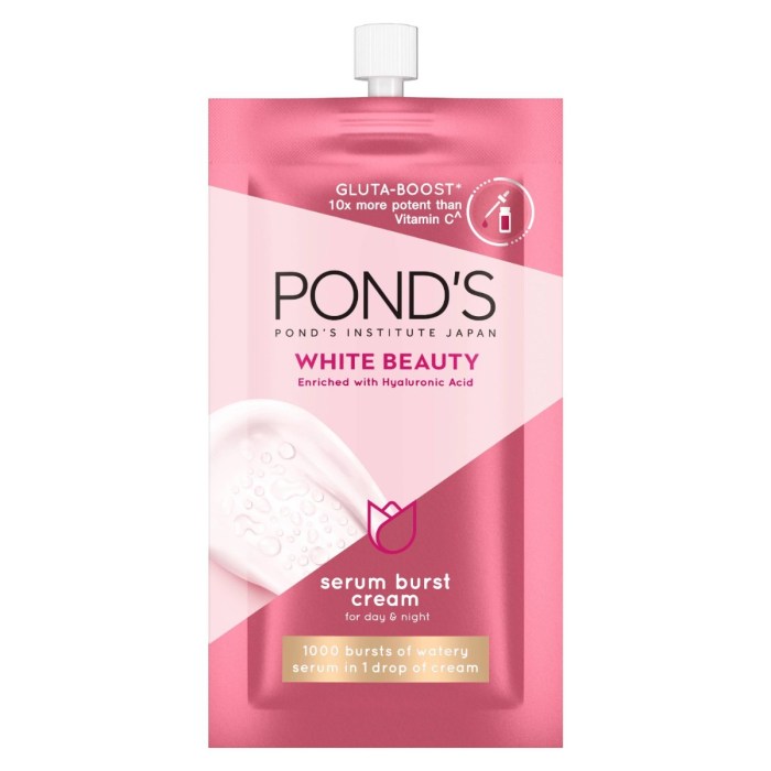 Mengulas Ingredients Pond's White Beauty Serum Burst Cream terbaru