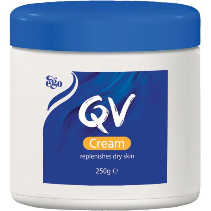 Qv cream lotion skin dry