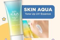 [Update] Cek Ingredients Skin Aqua Tone Up Essence Mint Green SPF 50+ PA++++ terbaru