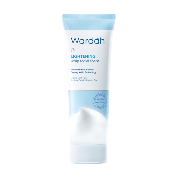 Cek Ingredients Wardah Lightening Whip Facial Foam