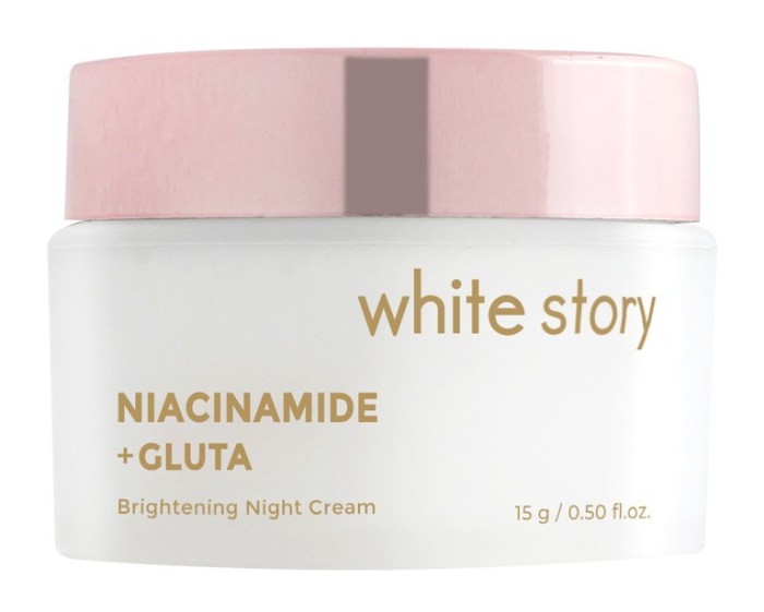 Cek Ingredients White Story Brightening Night Cream