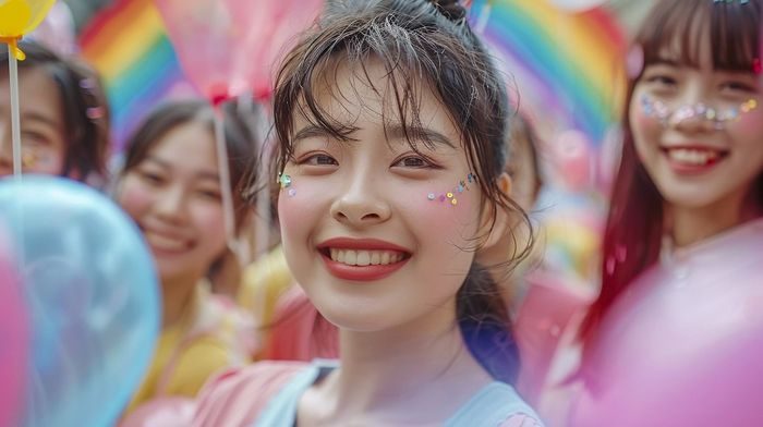 Celebrating happiness