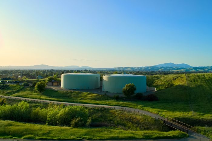 Ilustrasi produksi biogas