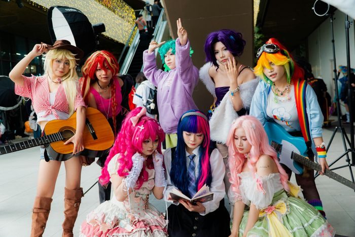 Ilustrasi festival anime