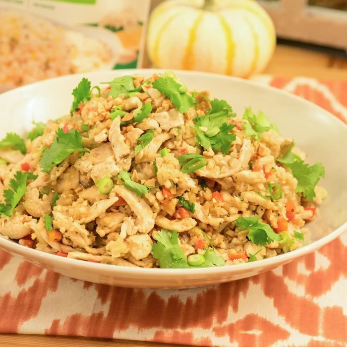 Geoffrey Zakarian makes Thai Fried Riced Cauliflower, as seen on Food Network's The Kitchen Geoffrey Zakarian makes Thai Fried Riced Cauliflower, as seen on Food Network's The Kitchen