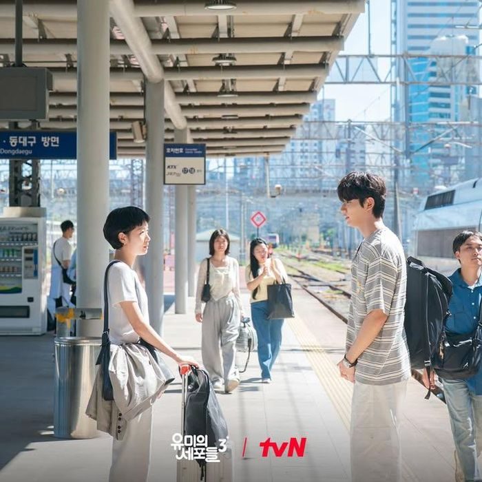 Kim Go Eun dan Kim Jae Won saat membintangi Yumi's Cells 3