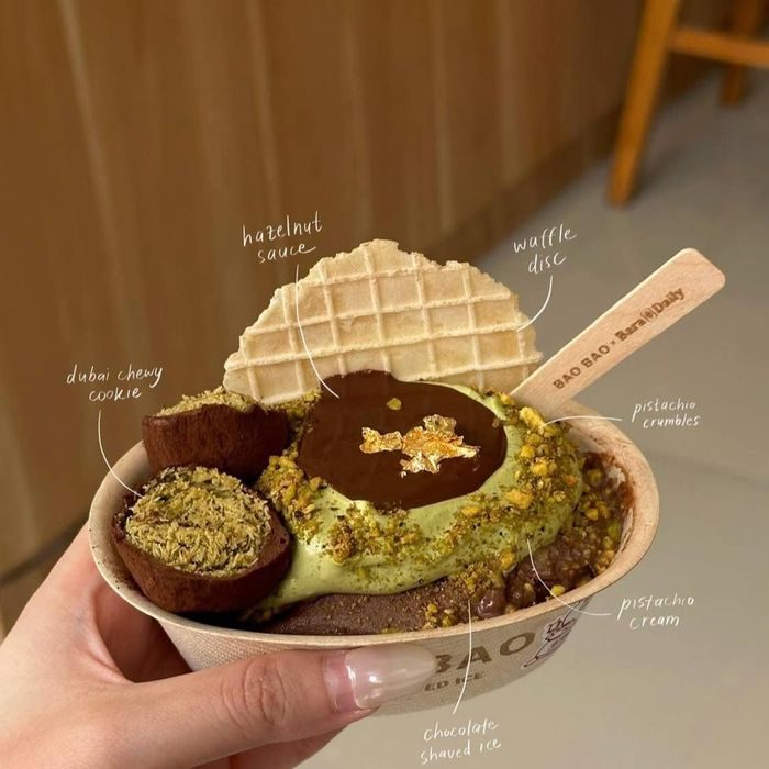 Dubai Chewy Shaved Ice/ Foto: Instagram.com/baobaoshavedice
