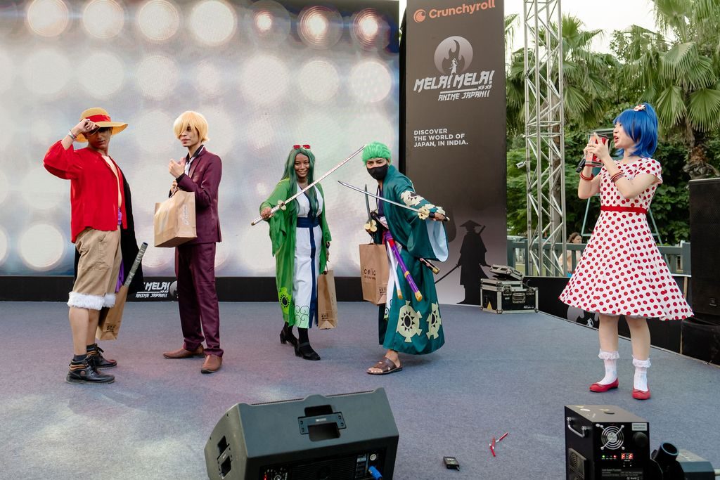 Mela! Mela! Anime Japan!! yang digelar di India pada tahun 2024