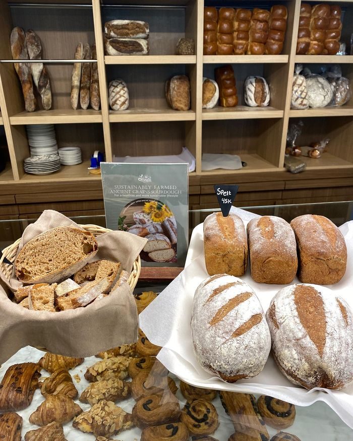 Levant Boulangerie & Restaurat merupakan toko roti khas Prancis. Bakery ini terkenal dengan sourdough autentik menggunakan ragi asli dari Prancis