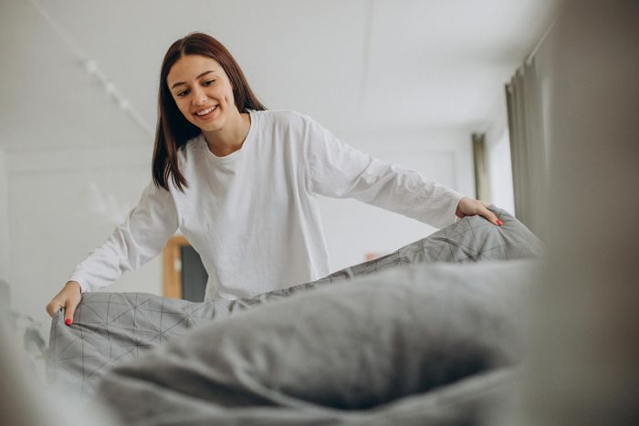 Orang yang selalu merapikan tempat tidur di pagi hari memiliki sejumlah ciri kepribadian tertentu Orang yang selalu merapikan tempat tidur di pagi hari memiliki sejumlah ciri kepribadian tertentu