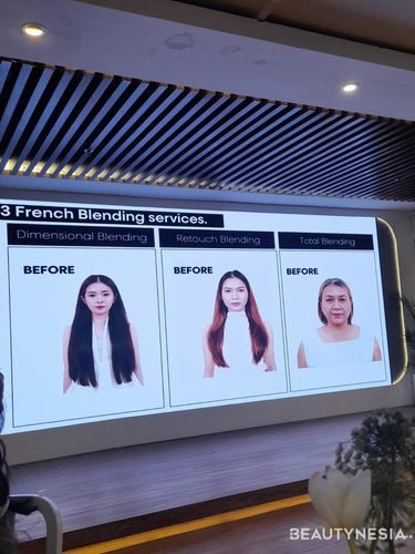 Peluncuran teknik pewarnaan French Blending™ dengan iNOA oleh L?Oral Professionnel