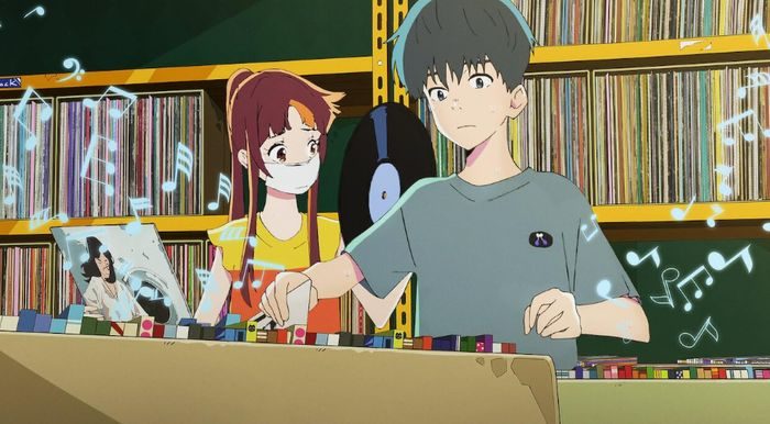 Words Bubble Up Like Soda Pop, rekomendasi film Netflix tentang cinta pertama dalam bentuk animasi