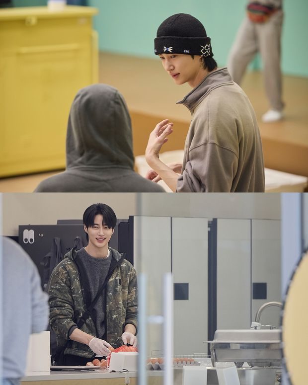 Still cut Byeon Woo Seok di program Jae Seok’s B&b Rules!/ Foto: instagram.com/netflixkr