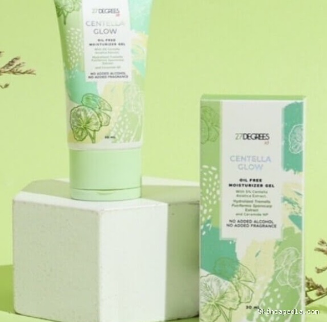 27 Degrees Centella Glow Oil Free: Cek Ingredients & Manfaatnya!