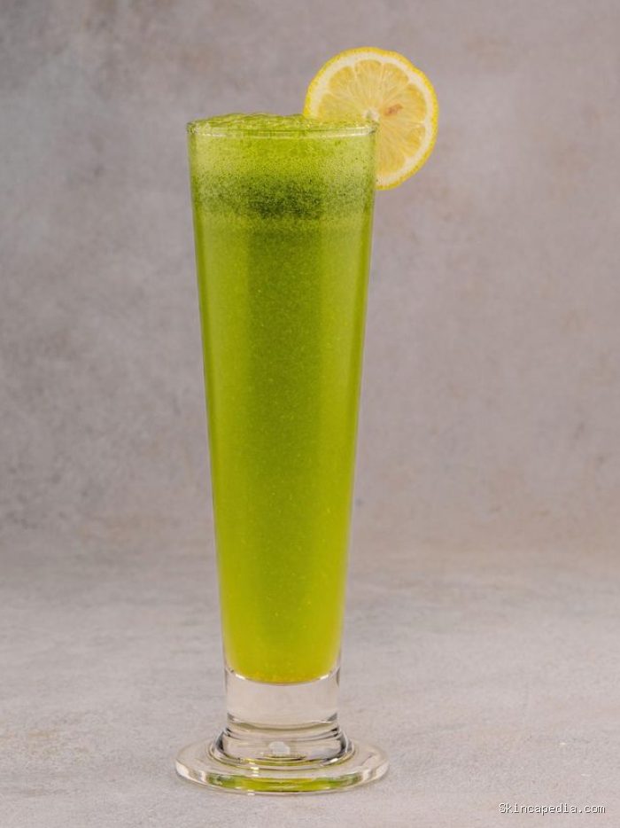 Ilustrasi Cucumber Mint Lemonade