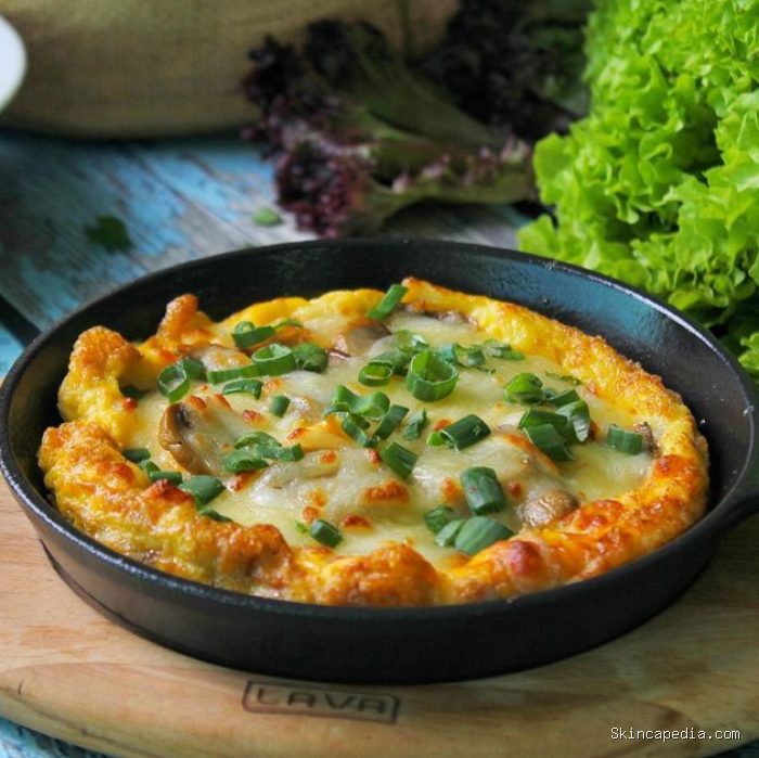 Ilustrasi frittata Ilustrasi frittata