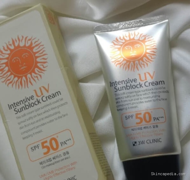 3 W Clinic Sunblock SPF 50+ PA+++: Cek Ingredients Wajib Tahu!